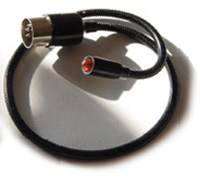 ALVA - MIDI White LED Gooseneck Light, 15 cm length